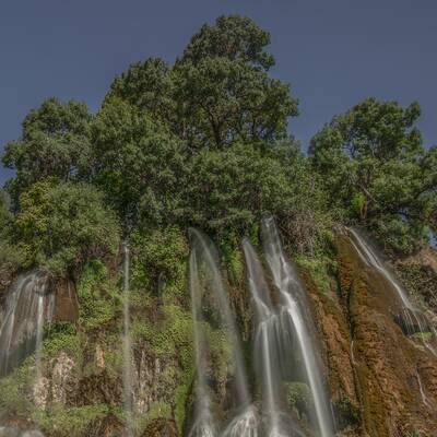 Bisheh waterfall